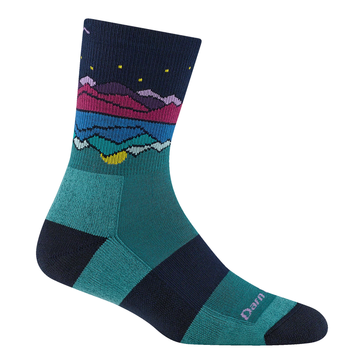 Women's Mirror Lake Micro Crew Midweight Hiking Socks