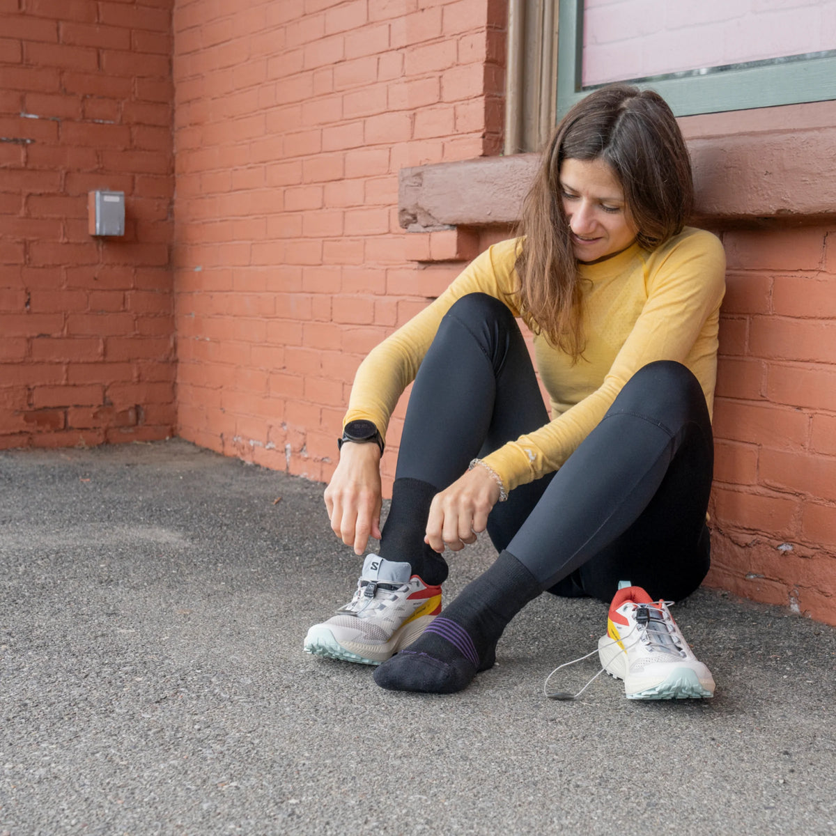 Women's Element Quarter Lightweight Running Socks
