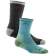 Black/Aqua Heather